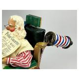 2000 Possible Dreams Clothtique Collection Santa Time for a Trim with Mrs. Claus Candy Cane Cuts