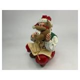 Midwest Importers Santa Stitching Teddy Bear