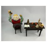 1998 Possible Dreams Clothtique Collection Santa at his Workbench