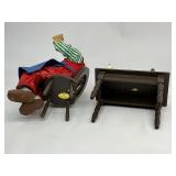 1998 Possible Dreams Clothtique Collection Santa at his Workbench