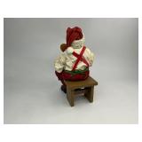 2000 Possible Dreams Clothtique Collection Santa Bearly Christmas