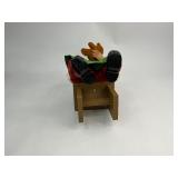 2000 Possible Dreams Clothtique Collection Santa Bearly Christmas