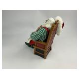 2003 Possible Dreams Clothtique Collection Santa Tuckered Out