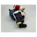 2001 Possible Dreams Clothtique Collection Star Spangled Santa