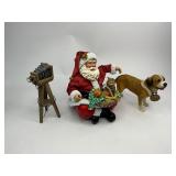 1999 Possible Dreams Clothtique Collection Santa Picture Perfect Christmas