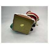 1994 Possible Dreams Clothtique Collection Here Comes Santa Claus Music Box