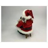 1998 Possible Dreams Clothtique Collection A Purry Friend Santa
