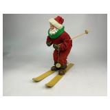 1997 Possible Dreams Clothtique Collection Downhill Thrills Ski Santa