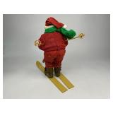 1997 Possible Dreams Clothtique Collection Downhill Thrills Ski Santa