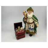 2000 Possible Dreams Clothtique Collection Holiday Treasures Santa