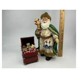 2000 Possible Dreams Clothtique Collection Holiday Treasures Santa