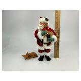 Possible Dreams Clothtique Collection Santa with Deer