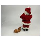 Possible Dreams Clothtique Collection Santa with Deer
