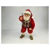 1997 Possible Dreams Clothtique Collection Golfing Santa