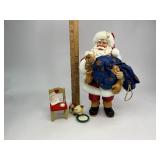 1999 Possible Dreams Clothtique Collection Cookie Break Santa