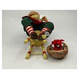 2000 Possible Dreams Clothtique Collection Chocolatier Santa