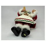 Possible Dreams Clothtique Collection Santa with Gingerbread House
