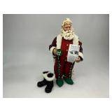 1999 Possible Dreams Clothtique Collection Santa the Day After