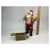 2000 Possible Dreams Clothtique Collection Wired for Christmas Santa