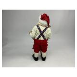 1999 Possible Dreams Clothtique Collection Santa Dancing with Girl