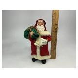 1995 Possible Dreams Clothtique Collection Santa Checking His List