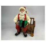 2000 Possible Dreams Clothtique Collection Merry Musician Santa