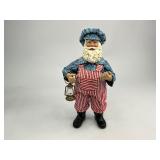 1998 Possible Dreams Clothtique Collection Right On Time Santa