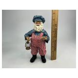 1998 Possible Dreams Clothtique Collection Right On Time Santa