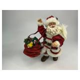 Kurt Adler Santa Claus Figure with Bag of Toys