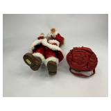 Kurt Adler Santa Claus Figure with Bag of Toys