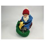 2000 Possible Dreams Clothtique Collection Fuzzy Friends Santa