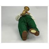 2000 Possible Dreams Clothtique Collection Saxophone Irish Santa