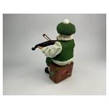 1997 Possible Dreams Clothtique Collection Celtic Santa Music Box