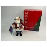 2001 Possible Dreams Clothtique Collection Star Spangled Santa with Box