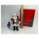 2001 Possible Dreams Clothtique Collection Star Spangled Santa with Box