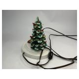 Mini Ceramic Christmas Tree with Deer