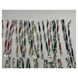 58 Vintage Christmas Tin Icicle Ornaments