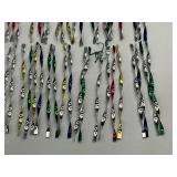 58 Vintage Christmas Tin Icicle Ornaments