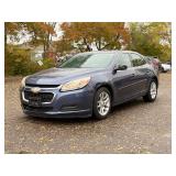 2014 CHEVROLET MALIBU LT (NO RESERVE) 2014 CHEVROLET MALIBU LT (NO RESERVE)