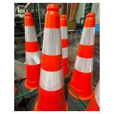 LandHero 30" Reflective Road Cones - Quantity 250