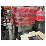 Landhero T-Top Bollards and Warning Bunting - Quantity 80