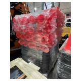 Landhero T-Top Bollards and Warning Bunting - Quantity 80