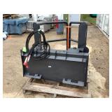 Wolverine Bale Squeeze Attachment, Hydraulic Adjustable (BSH-12-75D)