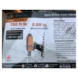 Wolverine Skid Steer Post Driver (PD-12-08D)