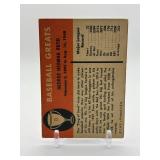 1961 Fleer Baseball Greats - Babe Ruth #75 Hall of Famer MLB Great Card