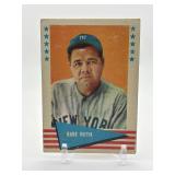 1961 Fleer Baseball Greats - Babe Ruth #75 Hall of Famer MLB Great Card