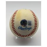 Robin Young Autograph Baseball Milwaukee Brewers Legend and Hall of Famer HOF Authenticated Autograph