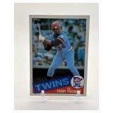 1985 Topps - Kirby Puckett #536 Rookie Card Minnesota Twins Legend Hallof Fame