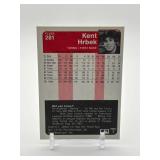 1985 Fleer - Kent Hrbek #281 Autograph Card Minnesota Twins Legend