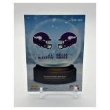 2024 Donruss Rookie Sweaters J.J. McCarthy and Dallas Turner Minnesota Vikings Memorabilia